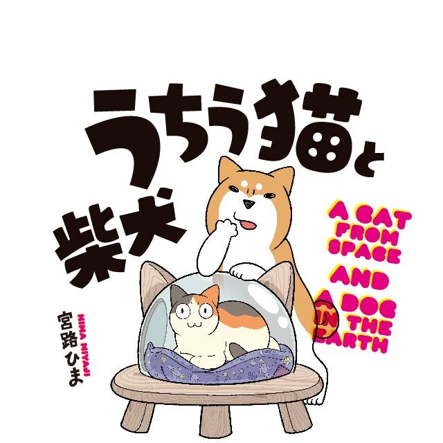 うちう猫と柴犬