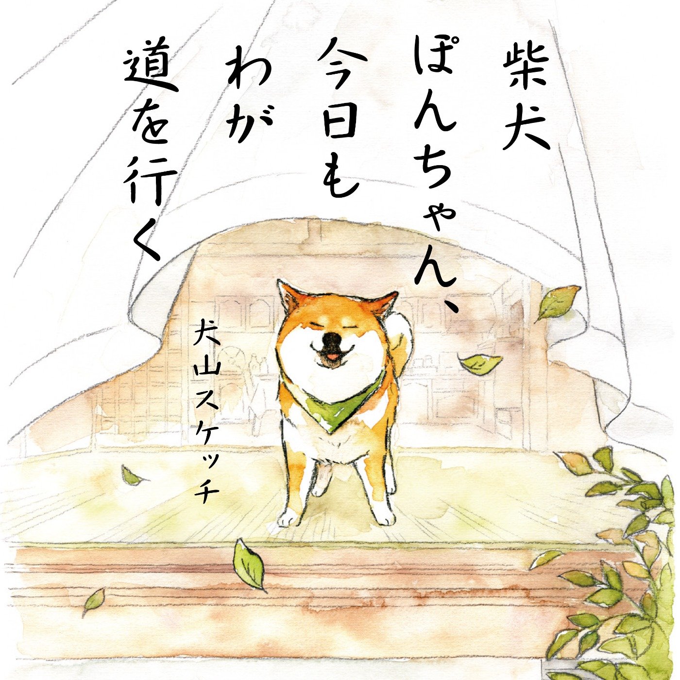 柴犬ぽんちゃん、今日もわが道を行く
