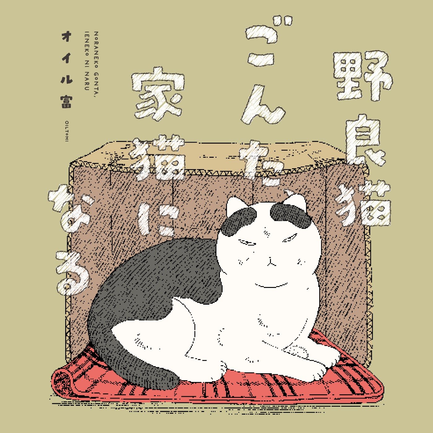 野良猫ごんた、家猫になる