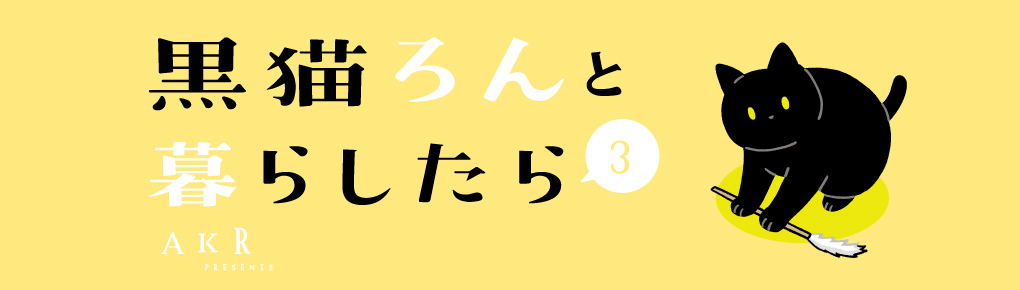 黒猫ろんと暮らしたら３