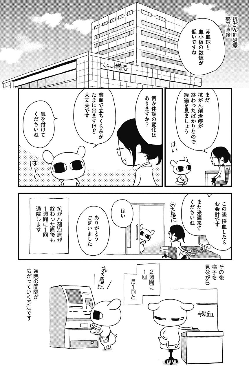 第1話 治療が終わって日常へ 元気になるシカ 2 漫画掲載ページ コミックエッセイ劇場