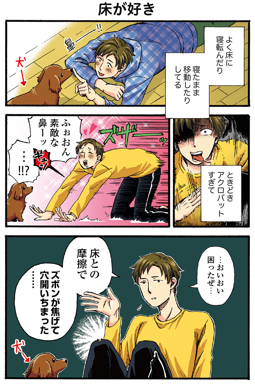 第5話 床が好き うちの兄貴の様子がおかしい 漫画掲載ページ コミックエッセイ劇場 第5話 床が好き うちの兄貴の様子がおかしい 漫画掲載ページ コミックエッセイ劇場